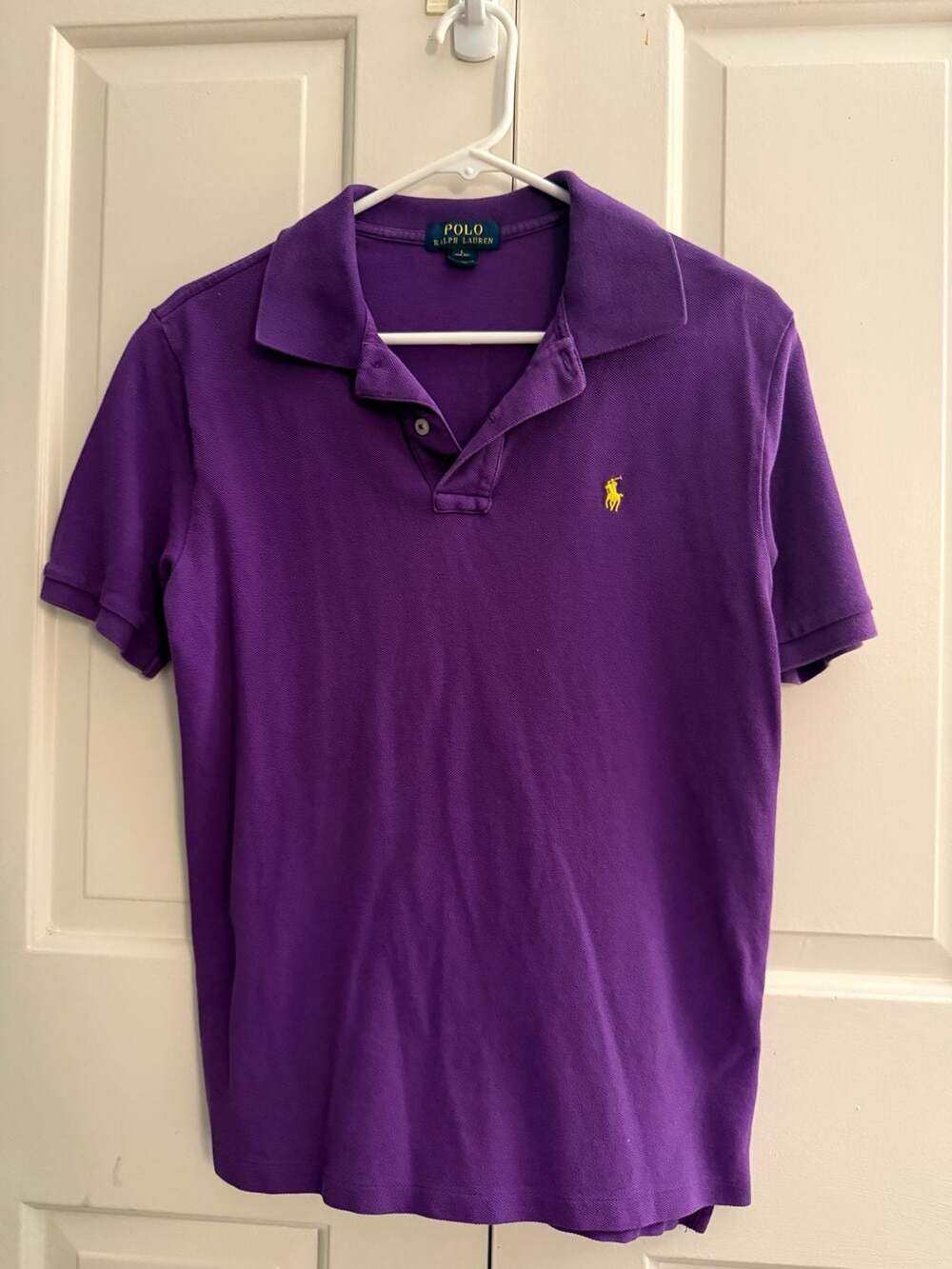 Polo Ralph Lauren Purple Polo Shirt Size L (14-16)